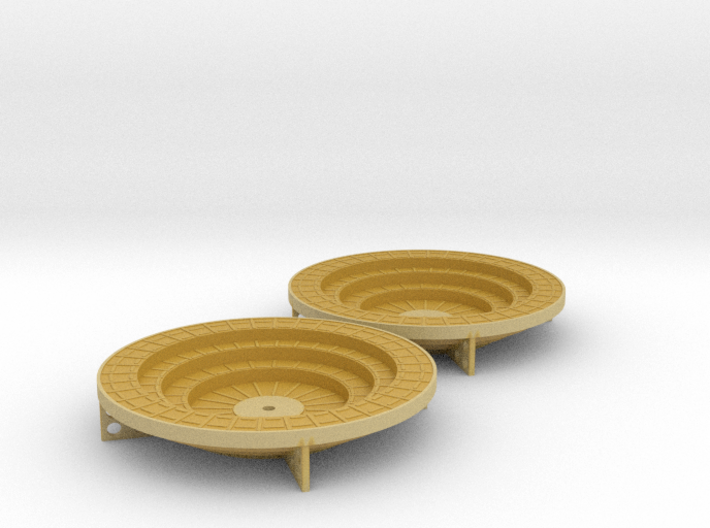 Oerlikon Band Stands 4 supports 1/96 3d printed 