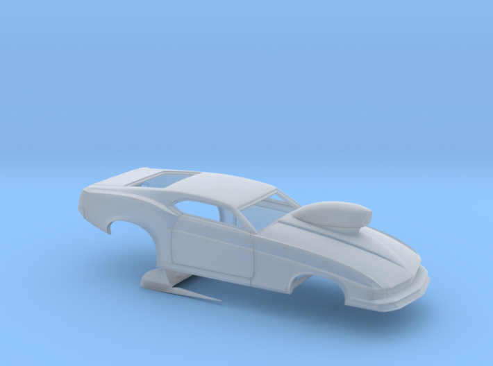 1/43 1970 Pro Mod Mustang With Scoop 3d printed