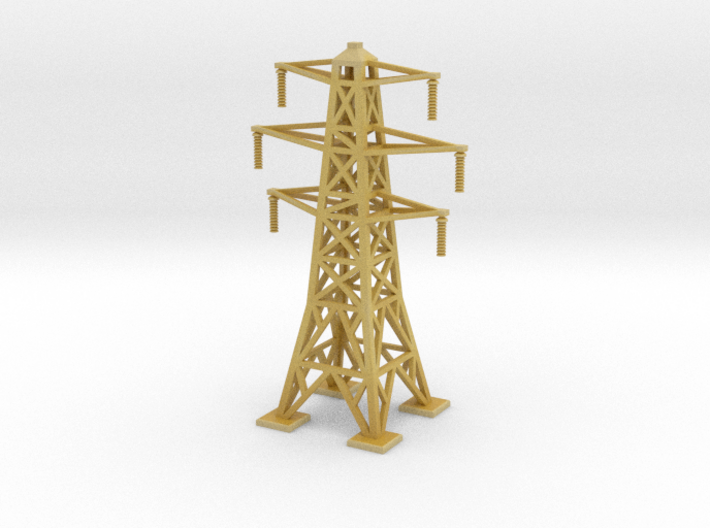 Transmission Tower 1/120 3d printed