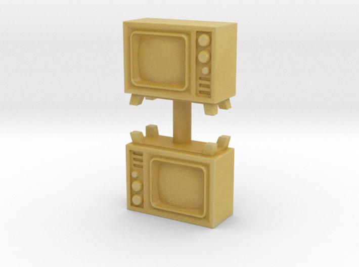 Old Television (x2) 1/72 3d printed