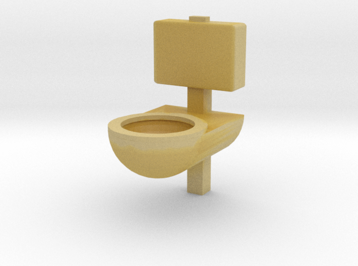 Prison Toilet 1/12 3d printed