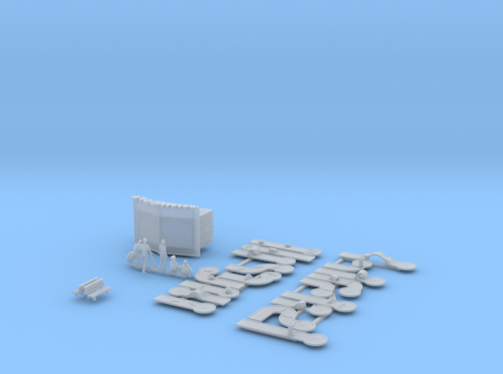BONUS SET Minigolf (N 1:160) 3d printed