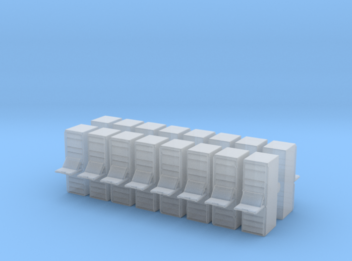 Computer Server (x16) 1/285 3d printed