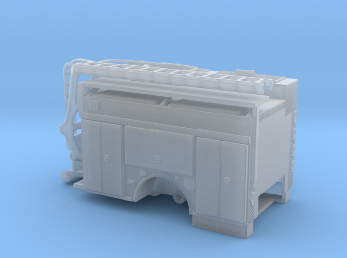 1/35 ALF SQUAD Body w/ compartment doors 3d printed