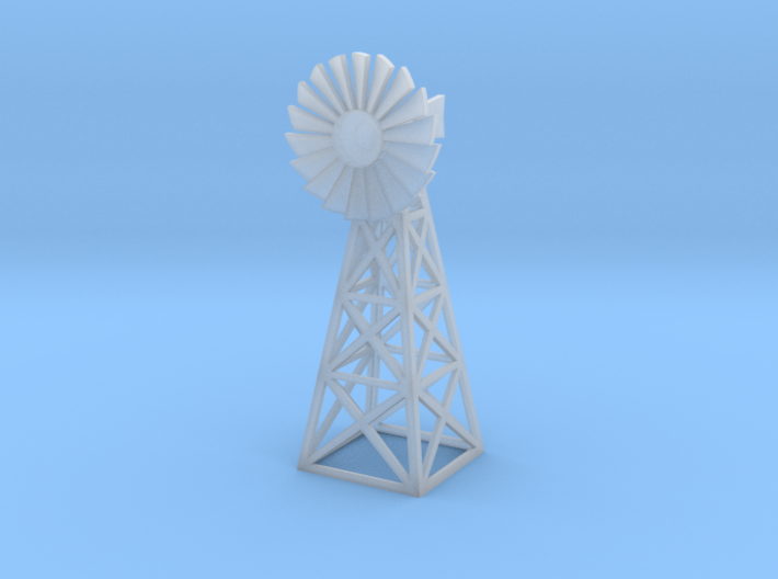 Steel Windmill 1/76 3d printed