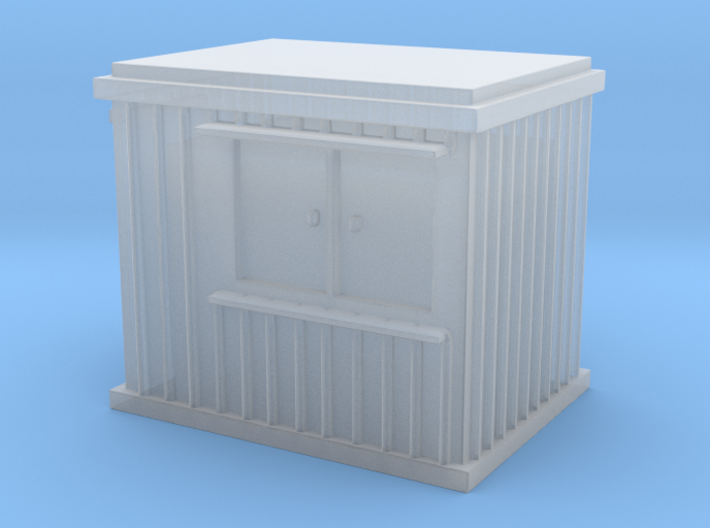 10 ft Office Container 1/100 3d printed
