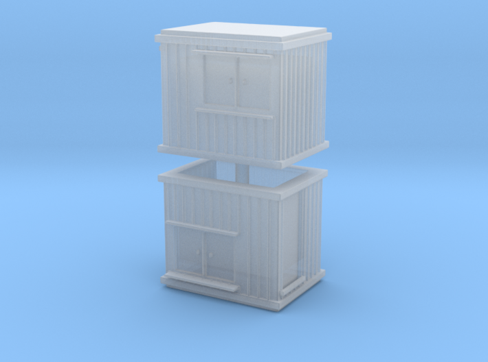10 ft Office Container (x2) 1/200 3d printed