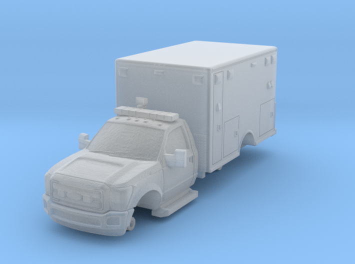 1/72 Generic Ford Medic 3d printed