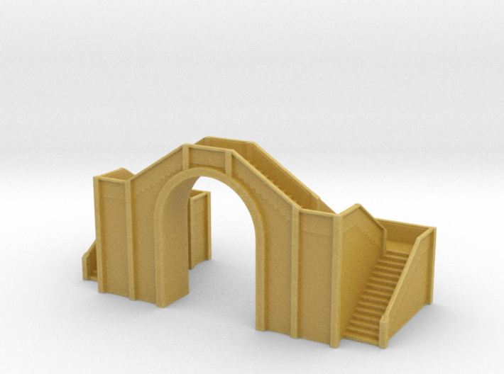 Railway Foot Bridge 1/160 3d printed