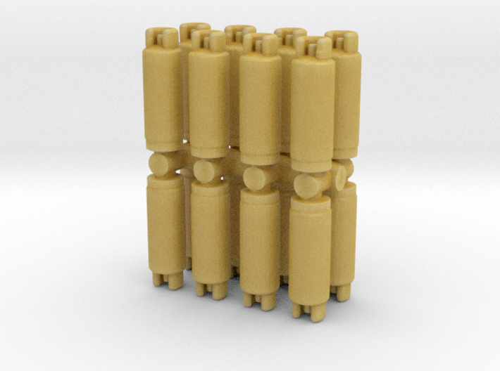 Gas Cylinder Tank (x16) 1/120 3d printed