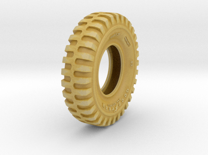 1-16 Military Tire 1200x20 3d printed