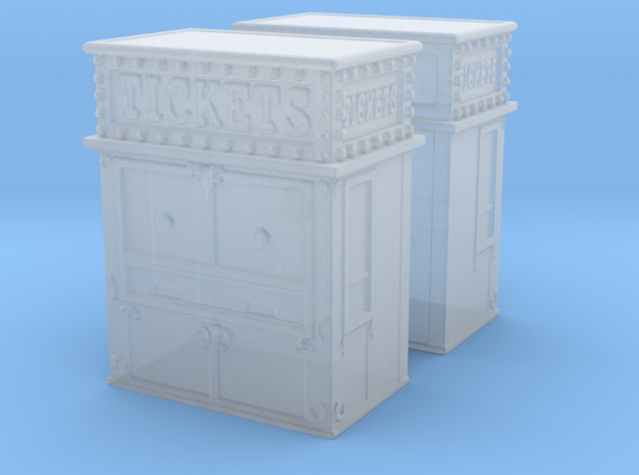Carnival Ticket Booth (x2) 1/285 3d printed