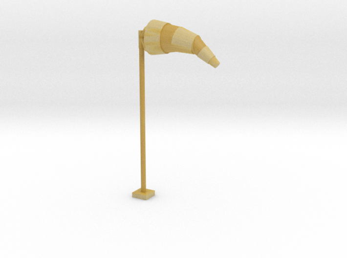 Airport Windsock and Pole 1/43 3d printed