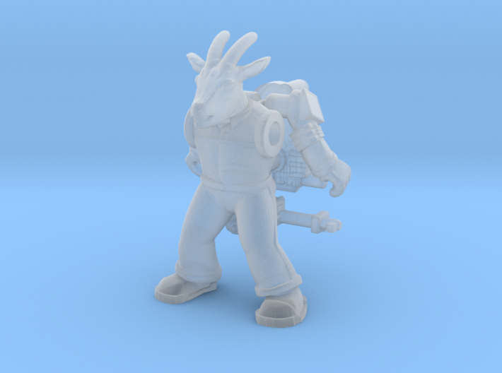 Bleater Venkram Ghoatbuster Figure (Plastic) 3d printed
