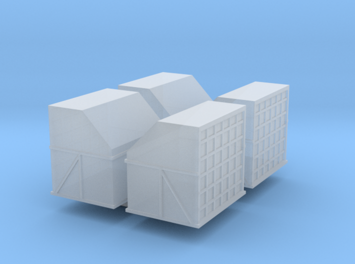 AMX Air Cargo Container (x4) 1/285 3d printed