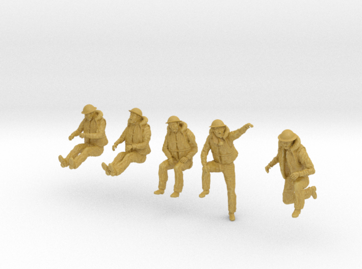 1-35 US Navy Sailors Combat SET 2-61 3d printed 