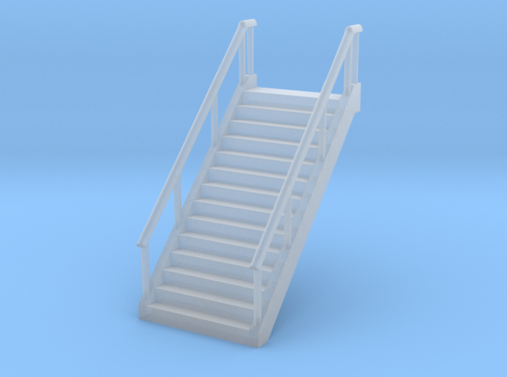 Stairs (wide) 1/144 3d printed
