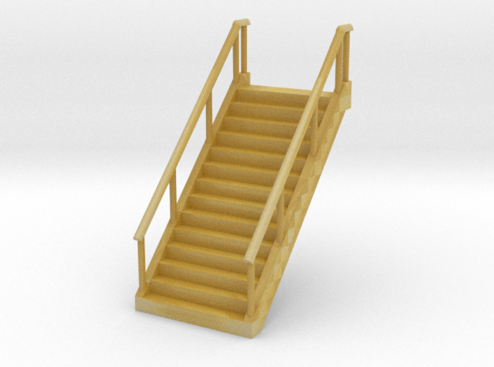 Stairs (wide) 1/160 3d printed