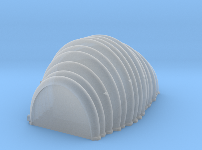 Jet Engine Tent (small) 1/220 3d printed