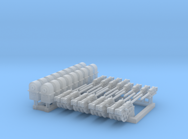 1/72 M2 Air Cooled M2 MG Mount Set001 3d printed