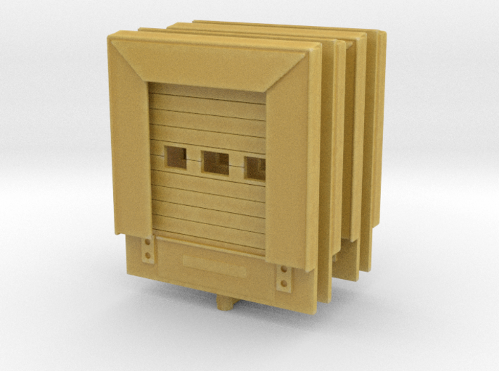 Loading Dock Door (x4) 1/160 3d printed
