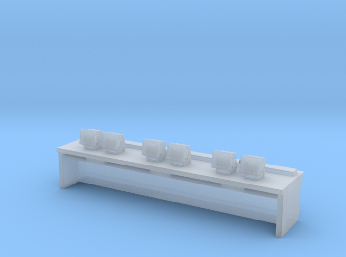 Fast Food Cash Counter 1/48 3d printed