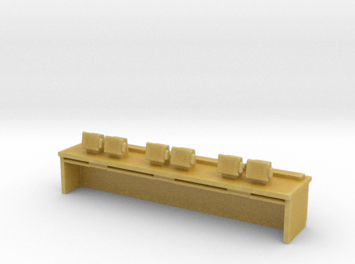 Fast Food Cash Counter 1/120 3d printed