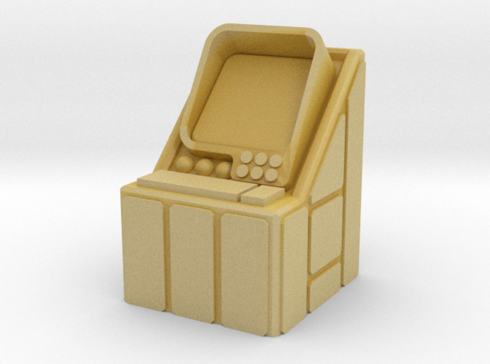 Computer terminal small / wargames objective 3d printed 
