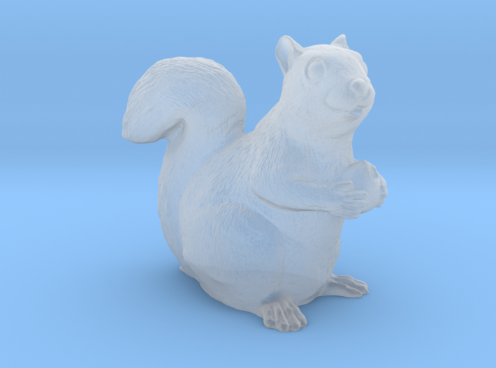Squirrel miniature in high detail 3d printed