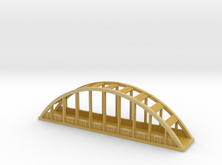 Metal Straight Bridge 1/350 3d printed