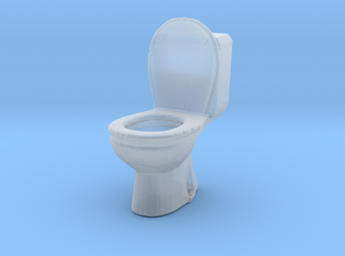 Toilet WC 1/30 3d printed