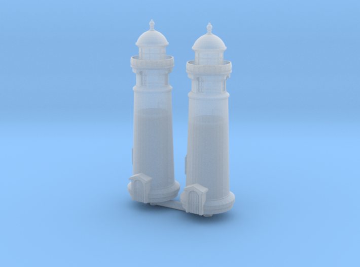 Lighthouse (round) (x2) 1/600 3d printed