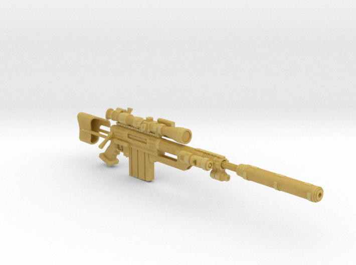 CheyTac M200 Sniper Rifle 3d printed