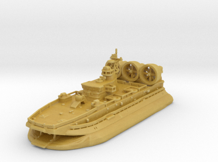 Zubr-class LCAC 1/350 3d printed 