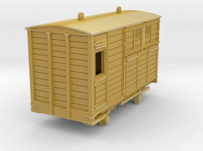 a-wc-87-west-clare-28c-horsebox 3d printed
