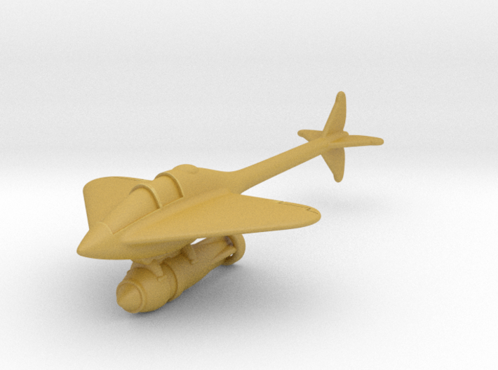 (1:144) Lippisch Gleiter Bombenflugzeuge 3d printed 