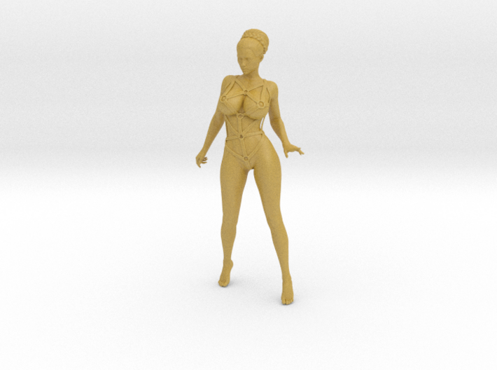 Sexy tights girl 010 1/24 3d printed