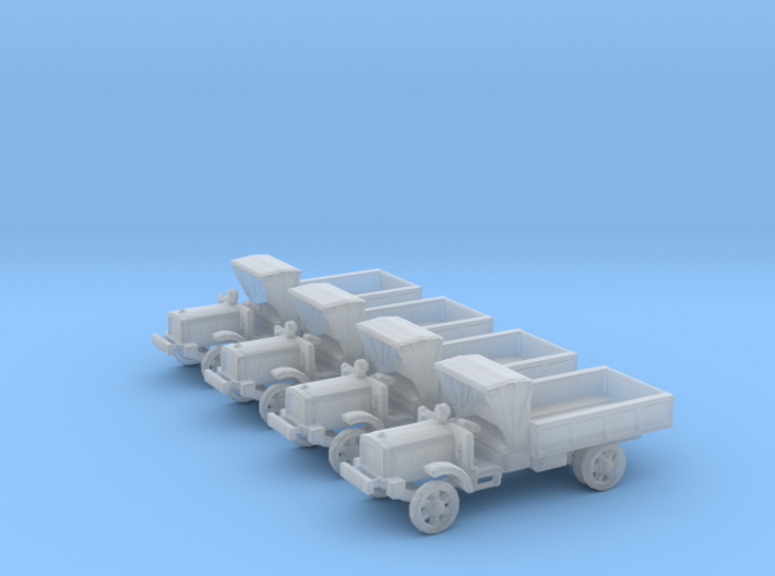 6mm WW1 light trucks (4) 3d printed