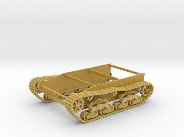 28mm Wk6 tracked chassis 3d printed