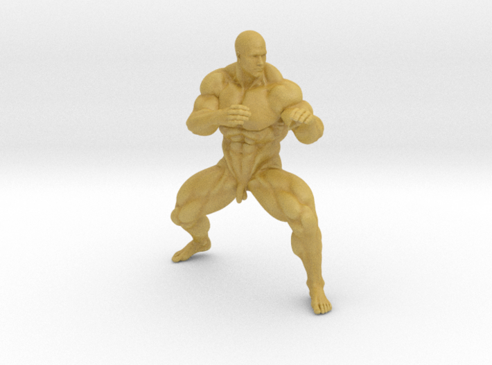 Mini Strong Man 1/64 020 3d printed 