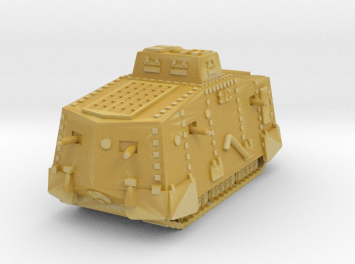 1/144 WW1 A7V tank 3d printed 