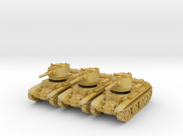1/220 scale BT-7 tank 3d printed 