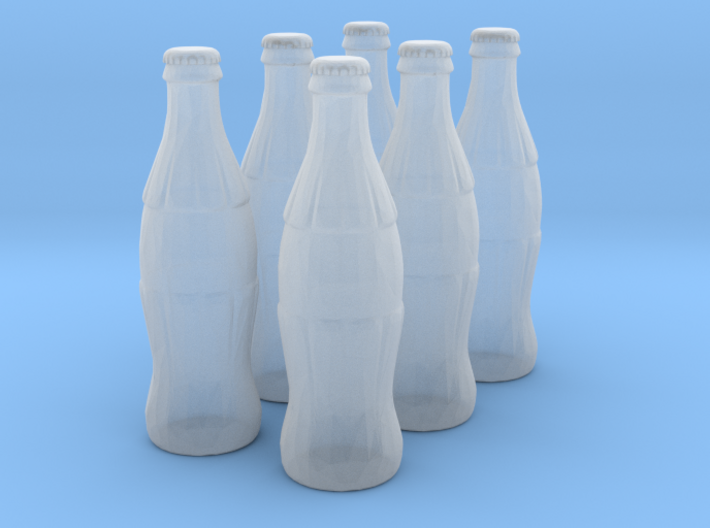1/18 scale Cola bottles 3d printed
