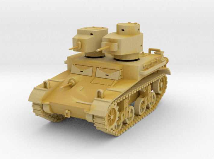 PV42C M2A2 "Mae West" Light Tank (1/72) 3d printed 