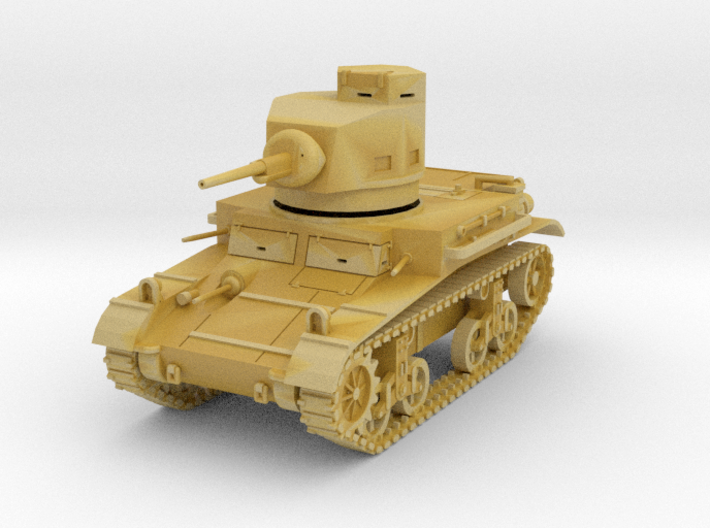PV47D M2A4 Light Tank (1/144) 3d printed 