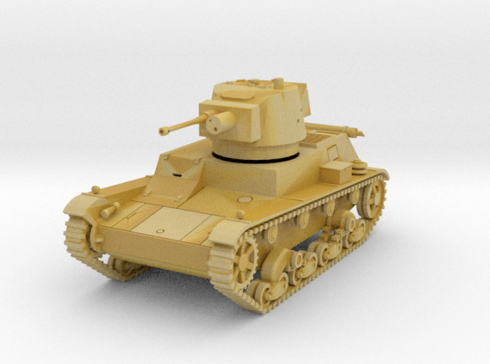 PV72C 7TP Light Tank (1/87) 3d printed 