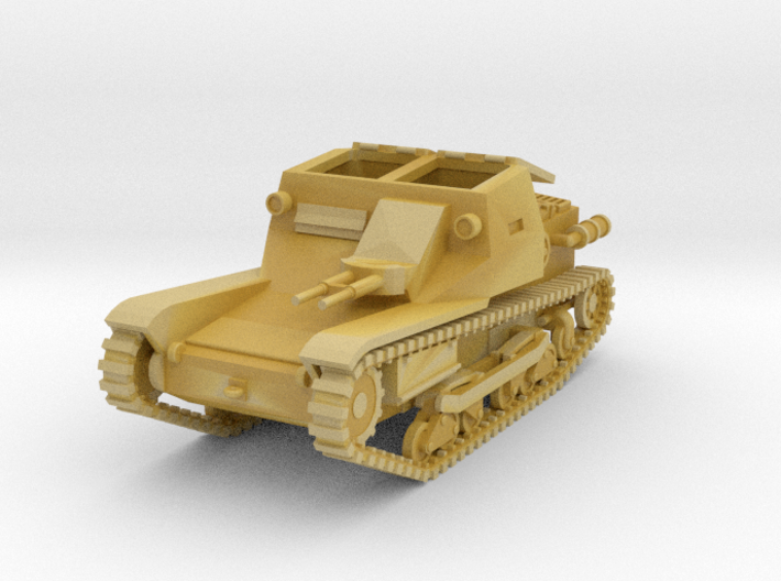 PV38D L3 Tankette - Open Hatch (1/72) 3d printed
