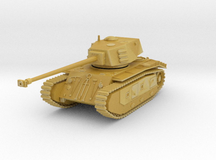 PV192E ARL-44 Heavy Tank (1/144) 3d printed