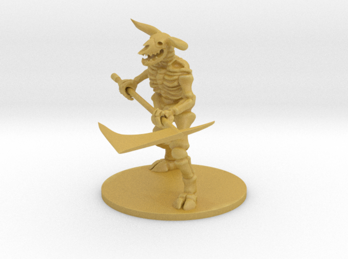 Skeleton Minotaur 3d printed
