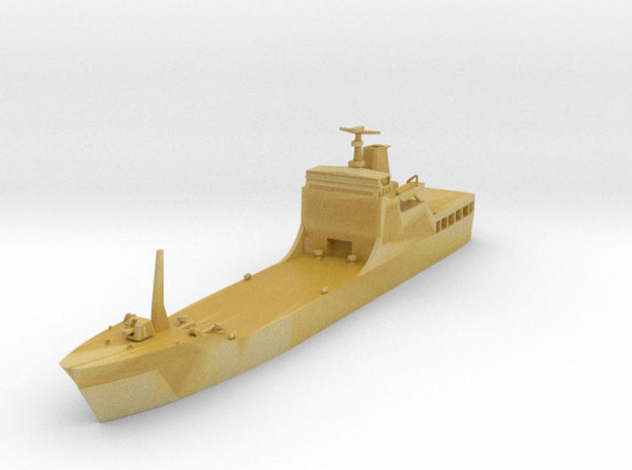 1/700 Scale Chinese Type 072A LST 3d printed